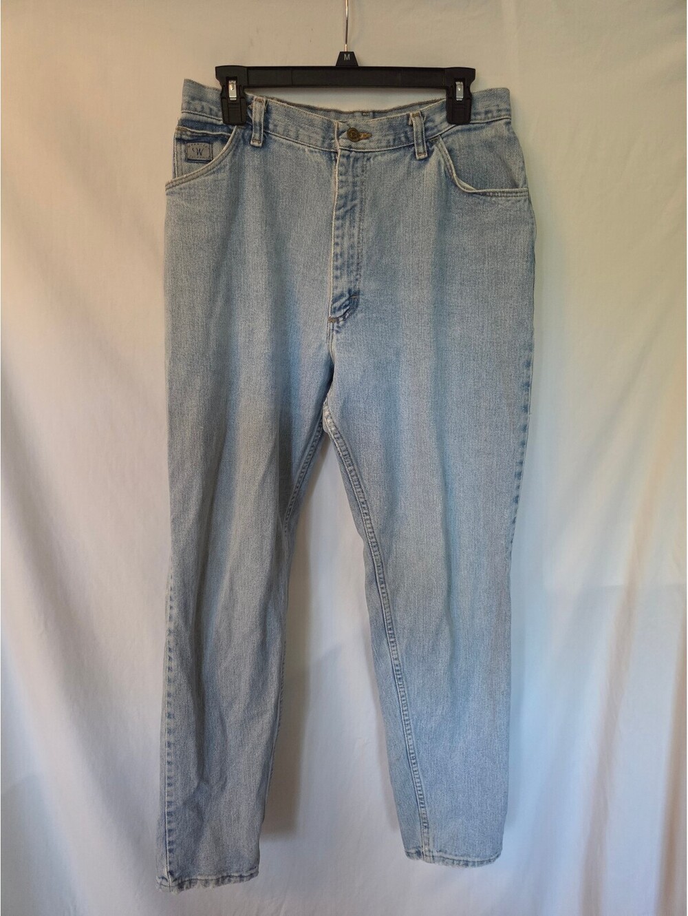 Vintage 90s Wrangler For Women Jeans 30x29 Light Wash High Rise Mom Western
